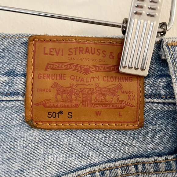 levi's 501 jeans Sz 24x28 - Picture 6 of 6